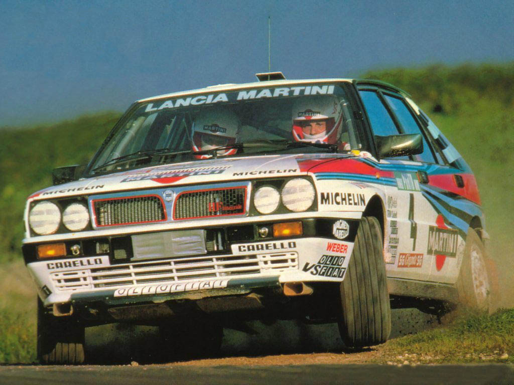 Lancia Delta integrale ралли